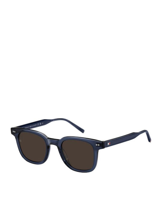 Tommy Hilfiger Unisex Sunglasses with Blue Plas...