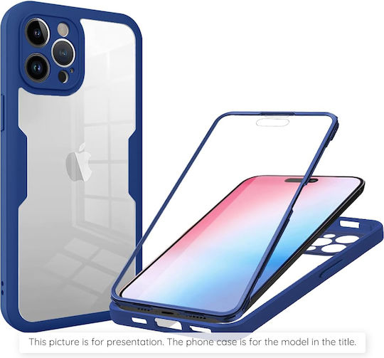 Techsuit Colorverse 360 Vollschutz Silikon Blau (Samsung Galaxy A16 - Techsuit)