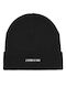 Beanie Ανδρικός Σκούφος Πλεκτός σε Μαύρο χρώμα