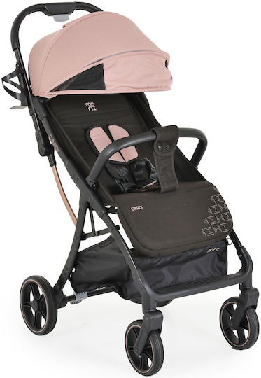 Moni Cardi Verstellbar Kinderwagen Geeignet für Neugeborene Rosa