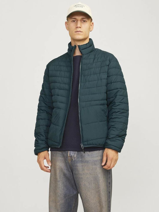 Jack & Jones Jacke Puffer Winddicht Petrol