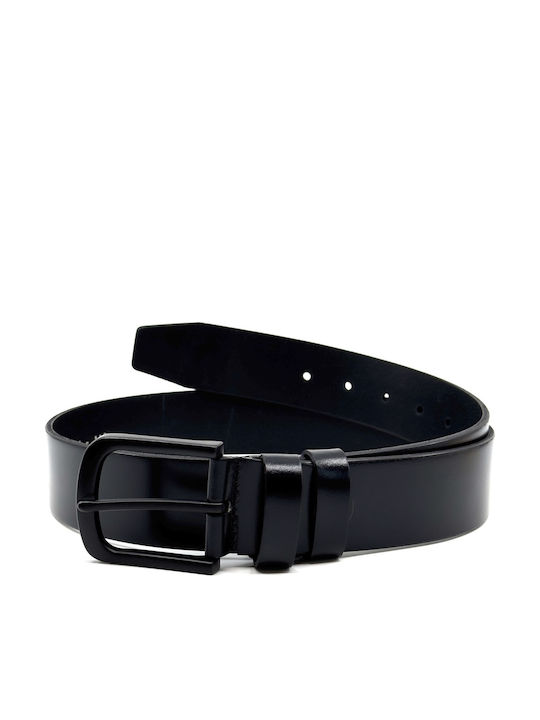 Legend Accessories Wide Men's Belt Leather Black