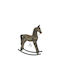 Home Esprit Decorative Horse made of Wood 1pcs