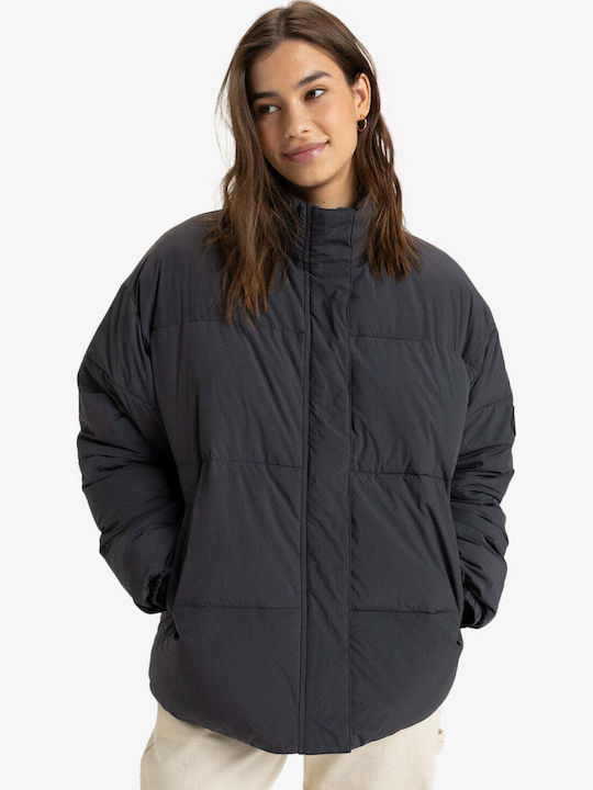 Roxy Sweetest Road Κοντό Γυναικείο Puffer Μπουφ...