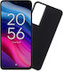 Volte-Tel Back Cover Σιλικόνης Μαύρο (TCL 505)