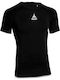 Select Sport Ανδρική Ισοθερμική Κοντομάνικη Μπλούζα Compression Μαύρη