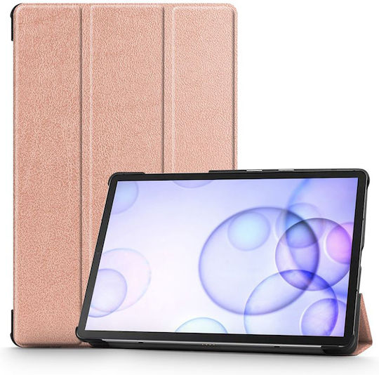 Sonique Flip Cover Durable Rose Gold Samsung Galaxy Tab S6 10.5 T860 T865