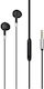 Egoboo In-ear Handsfree Headphones with Connector USB-C Black