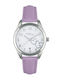 Breil Women's Watch Chronograph with Purple Leather Strap