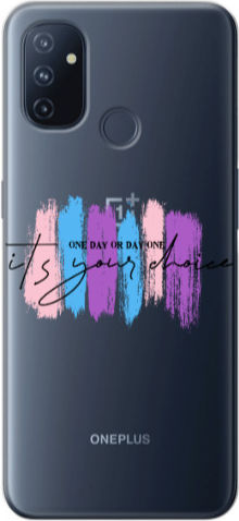 Oneplus Nord 100 One Day Day One Transparent Silicone Tpu Θήκη