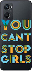 Oppo A96 Carcasă Transparentă din Silicon TPU cu Mesajul "You Can't Stop Girls" Oppo A96 Carcasă Transparentă din Silicon TPU cu Mesajul "You Can't Stop Girls"
