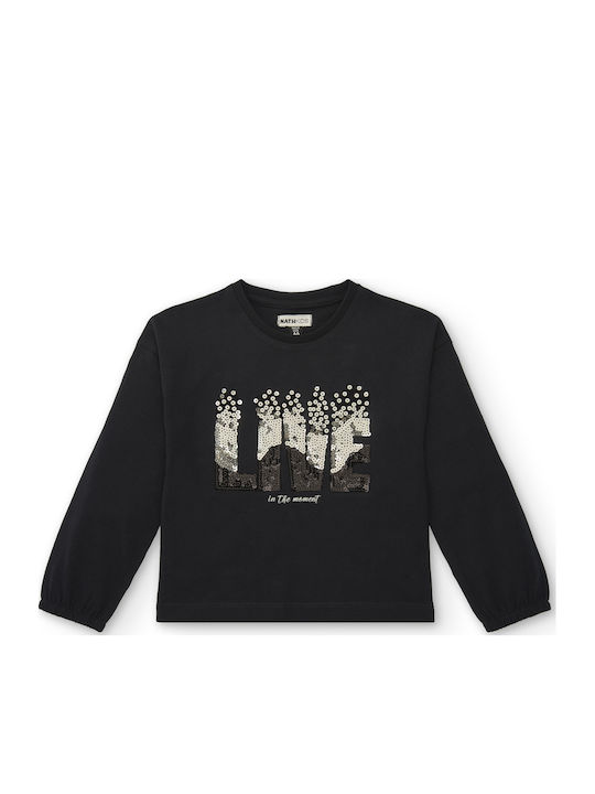 Kids' Shirt Long Sleeve Black