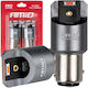 AMiO Lamps Car P21/5W Canbus LED 6000K Cold Whi...