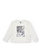 Kids Long-Sleeved Ecru Blouse