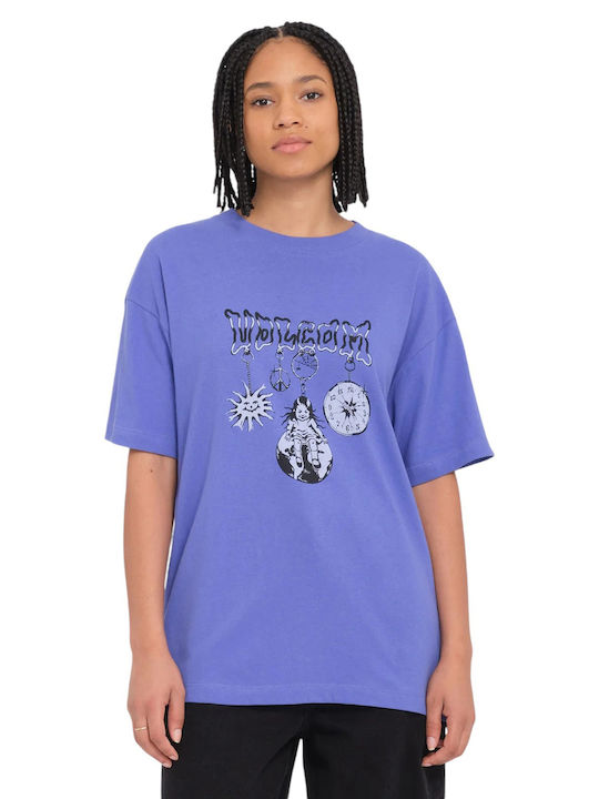 Volcom Keutchi Γυναικείο T-shirt Purple