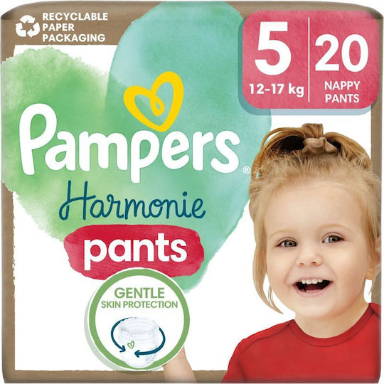 Pampers Diaper Pants Harmonie No. 5 for 12-17kg 20pcs