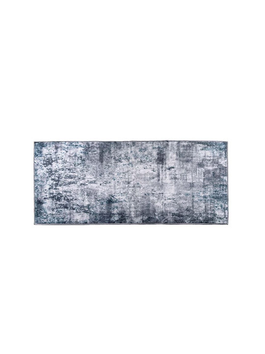 TnS Abstract Poseidon Αντιολισθητικό Χαλί Ορθογώνιο Γκρι 60x120cm