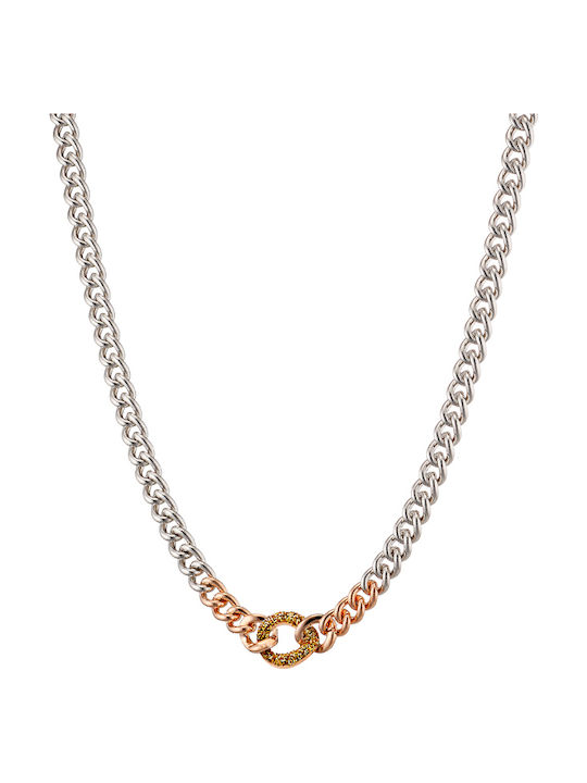 Loisir Starstruck Choker με Ροζ Επιχρύσωση