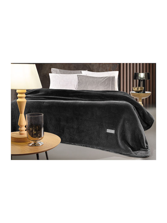 Guy Laroche Cheval Velvet Single Blanket 160x22...