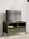 vidaXL TV-Ständer Metall Limette M68xT39xH43.5cm