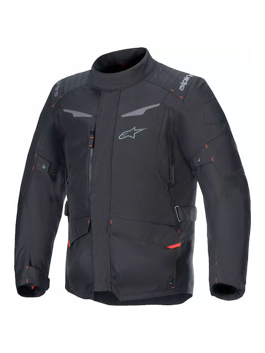 Alpinestars ST-1 Ανδρικό Μπουφάν Μηχανής 4 Εποχών Αδιάβροχο Μαύρο