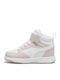 Rebound V6 Kids Sneakers High with Scratch White