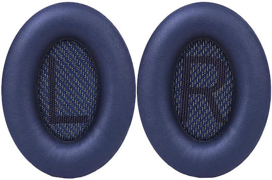 Set 2 Perne pentru Urechi Edman Bose Quietcomfort 35 35 II QC35 QC35 II Spumă cu Memorie Piele Sintetică Albastru