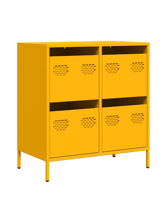 Drawers Storage Metal L68xW39xH73.5cm