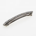 Hair Barrette Silver 1pcs