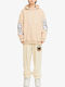 Sweatshirt mit Kapuze Beige