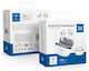 Blue Star AC20C In-ear Bluetooth Handsfree Earphones with Charging Case White