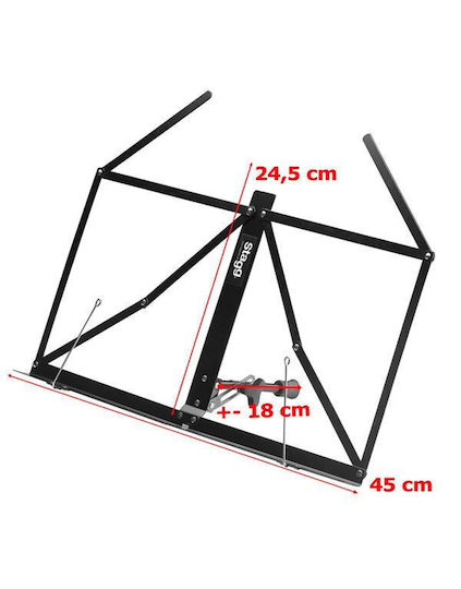 Stagg Mus-c5 Tp Αναλόγιο Ορχήστρας Ύψους 110cm 13929