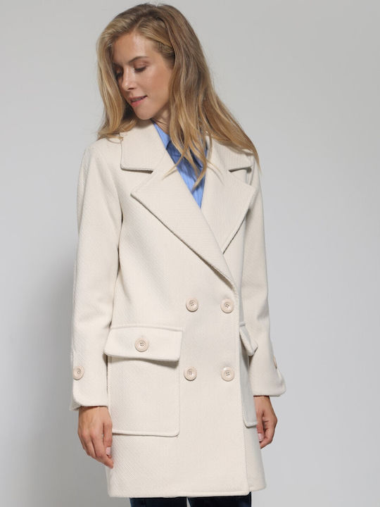 Tresor Women's Coat Beige