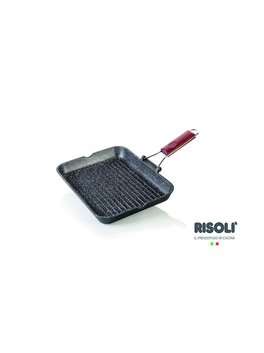 Risoli Grill made of Cast Aluminum with Non-Stick Coating
