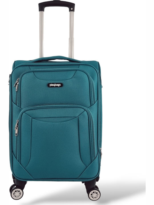 Playbags Βαλίτσα Ταξιδίου Καμπίνας Υφασμάτινη Π...