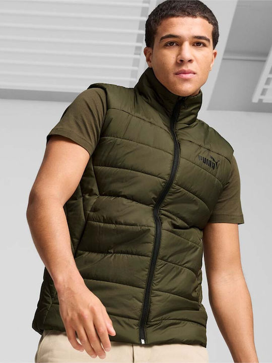 PUMA Essentials Sleeveless Jacket Puffer Dark g...