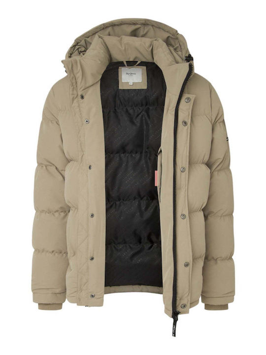 Pepe Jeans Μπουφάν Puffer Μπεζ