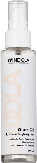 Λαδάκι Μαλλιών Leave-in Ιδανικό Φριζάρισμα Indola Glam Oil 100ml
