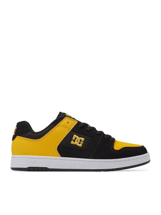 DC Manteca Se Ανδρικά Sneakers Μαύρο / Κίτρινο