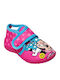 Kids Slippers Boots Pink Minnie