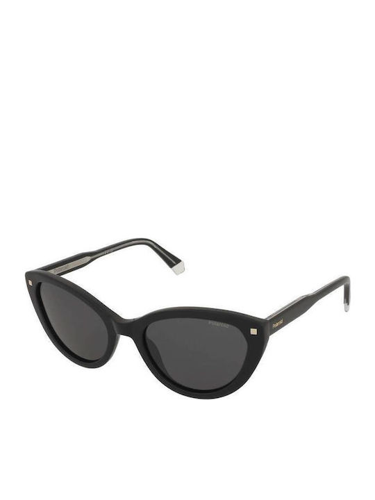 Polaroid Women Sunglasses with Black Horn-Rimme...