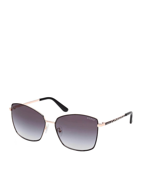 Guess Women Sunglasses with Black Metallic Frame and Grey Gradient Lens GU00149 02B
