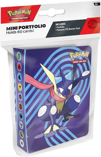 Pokemon Portofoliu Mini Septembrie 2024 Pachet Booster Coroană Stelară Stacojiu & Violet