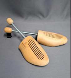 Shoeboys Wooden Shoe Tree Universal Clip Size 38/39 Helical Spring Size No 38/39