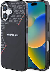 AMG Задна корица Черен (iPhone 16 Plus)
