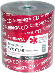 Ritek Εγγράψιμα CD-R 700MB 100τμχ Ritek Εγγράψιμα CD-R 700MB 100τμχ