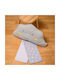 abo Set Baby Bettlaken Für Wiege Baumwolle Grau Gray 70x120cm 2Stück