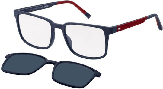 Tommy Hilfiger Мъжки Пластмасов Рамка за Очила Тъмносин TH2145/CS 8RU/C3
