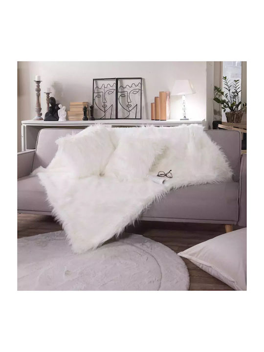 Teoran Pelt Ριχτάρι Πολυθρόνας Γούνινο 130x160ε...