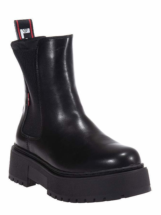 Levi's Ashley Μποτάκια Μαύρα